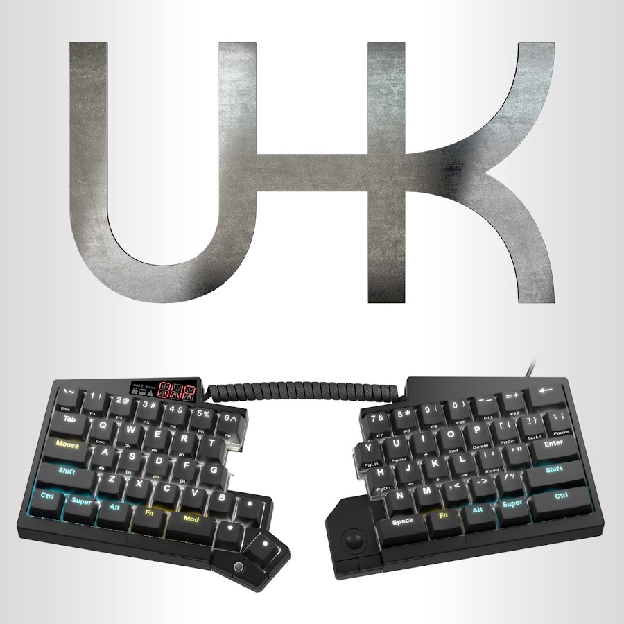Ultimate Hacking Keyboard - YouTube