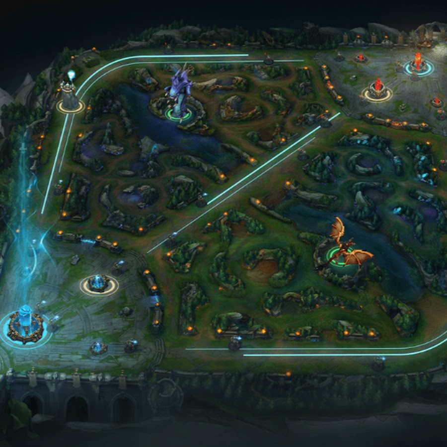 Интерактивная карта лол