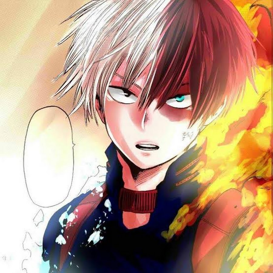 Shouto Todoroki аниме