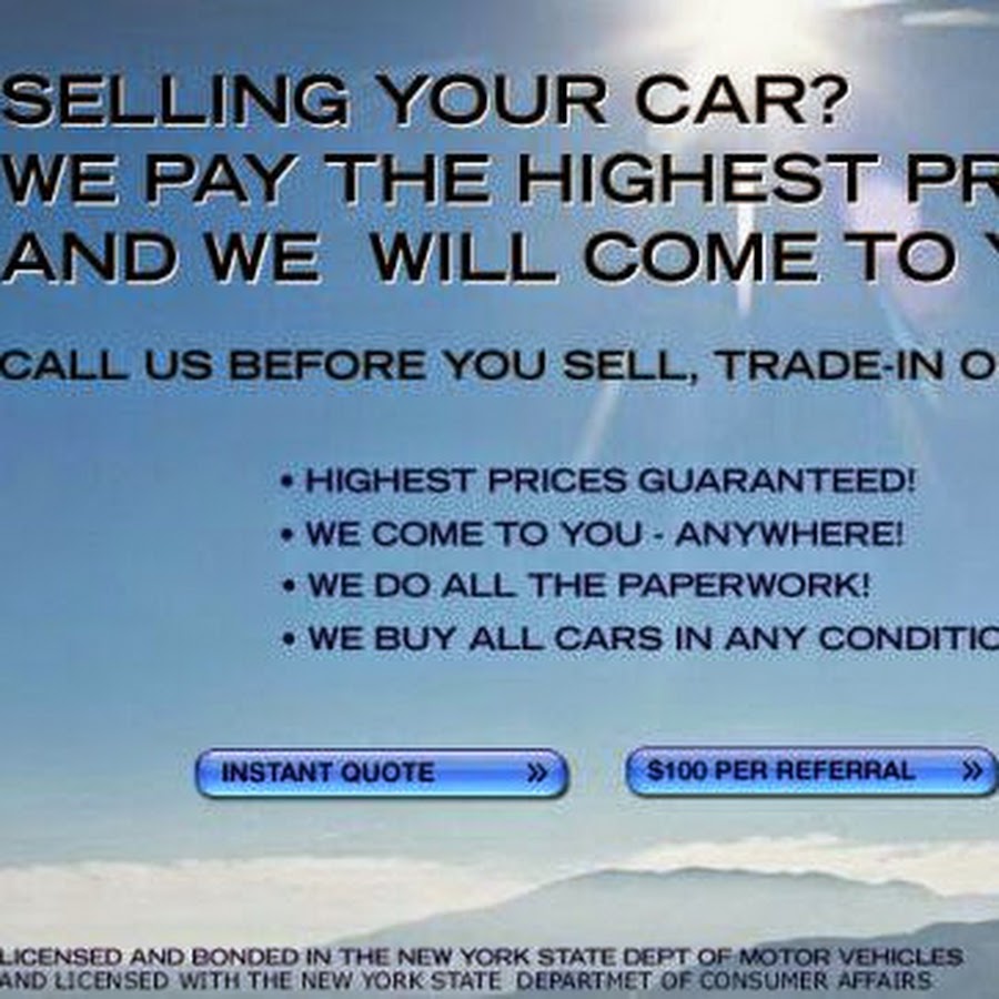 We Buy Cars For Cash Sell My Car For Cash - YouTube