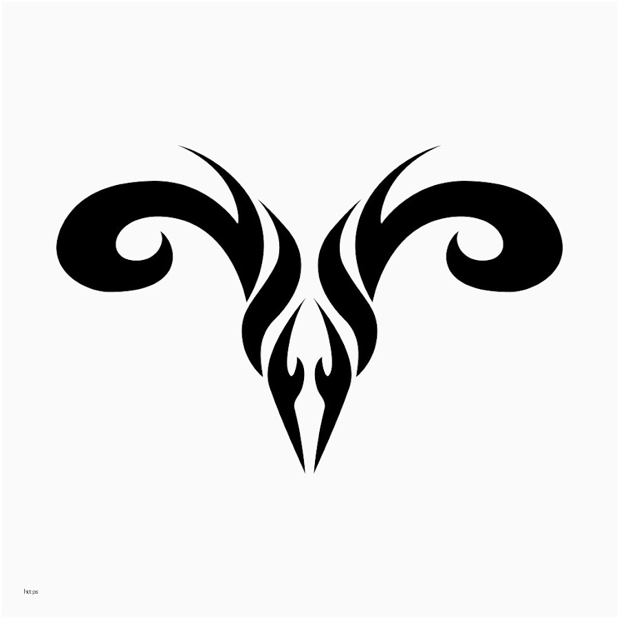 Тату овен для мужчин эскизы