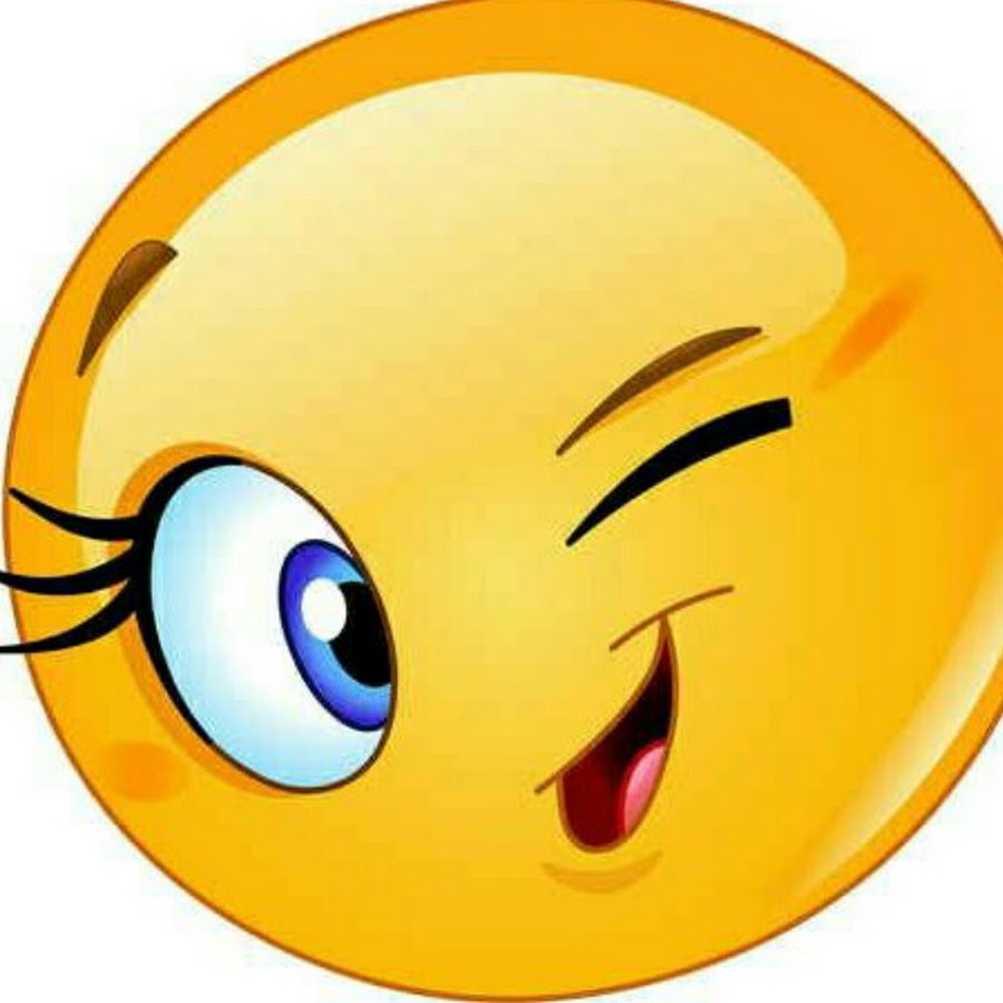 Подмигивающий смайлик картинки