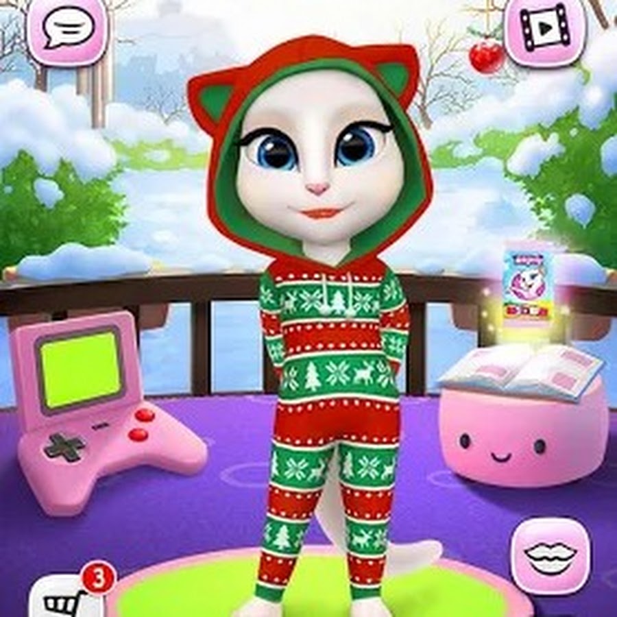 Моя говорящая анджела старые версии. Анджела 1 игра в Анджела. My talking Angela 2 новая игра.