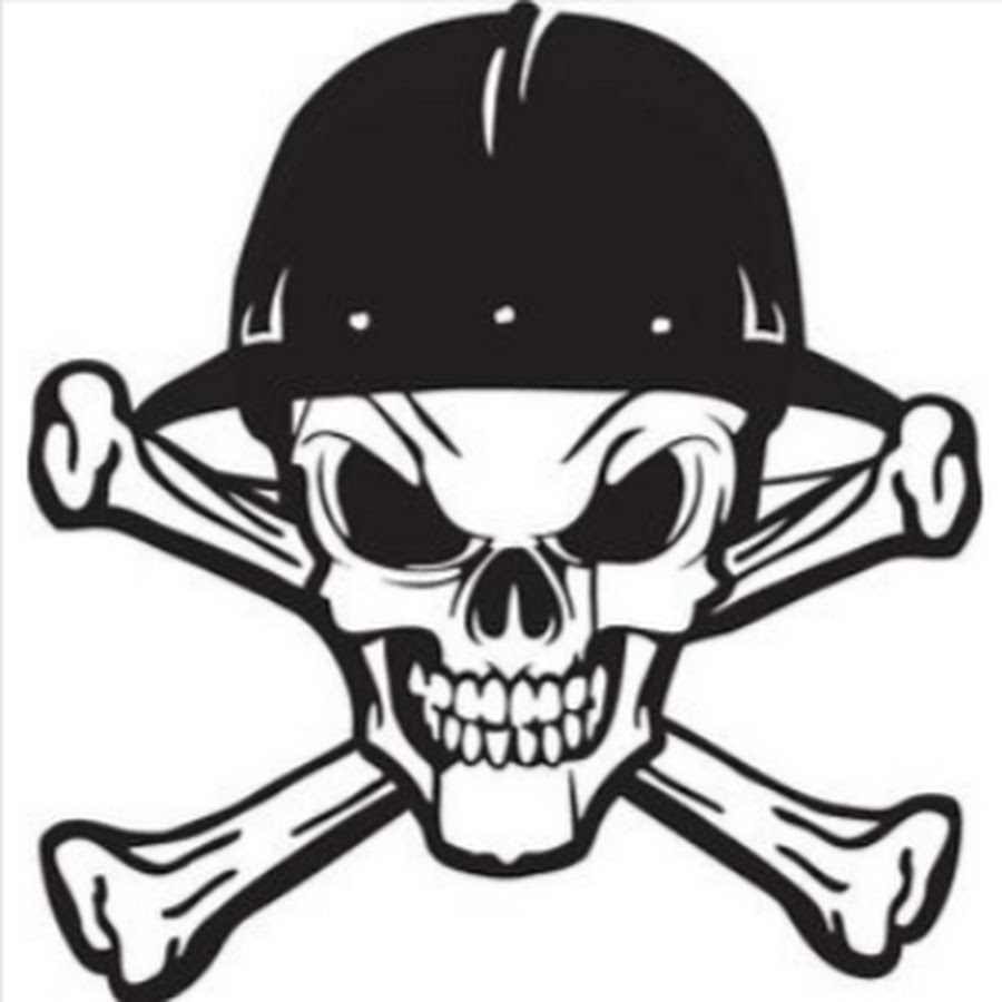 Череп в каске картинки