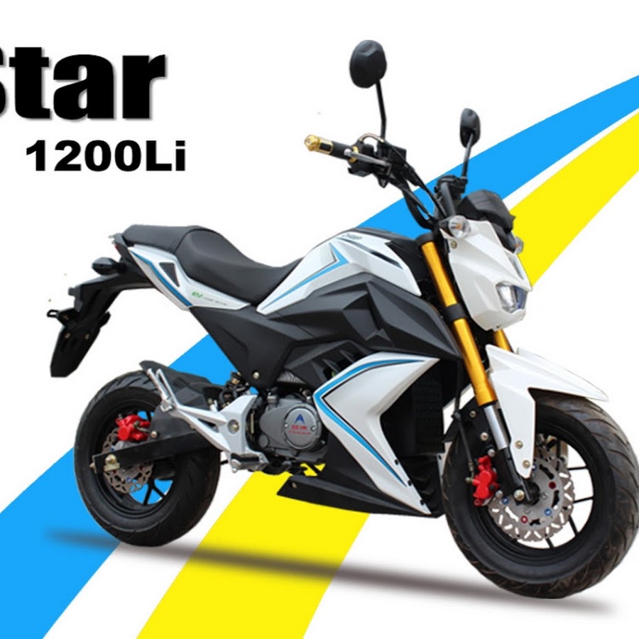 EV-33 Electric Motorcycle Scooter - YouTube