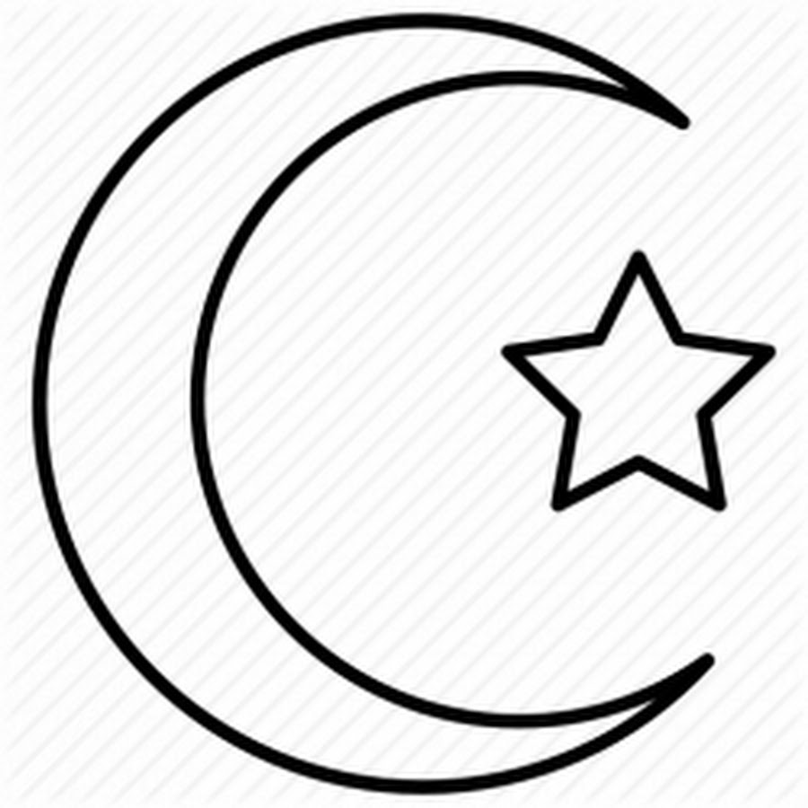 Moon outline