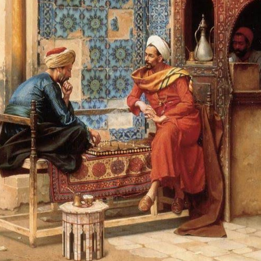 Восточный правитель 4. Картина в османском стиле. В старинных арабских лечебницах. Восточный правитель.