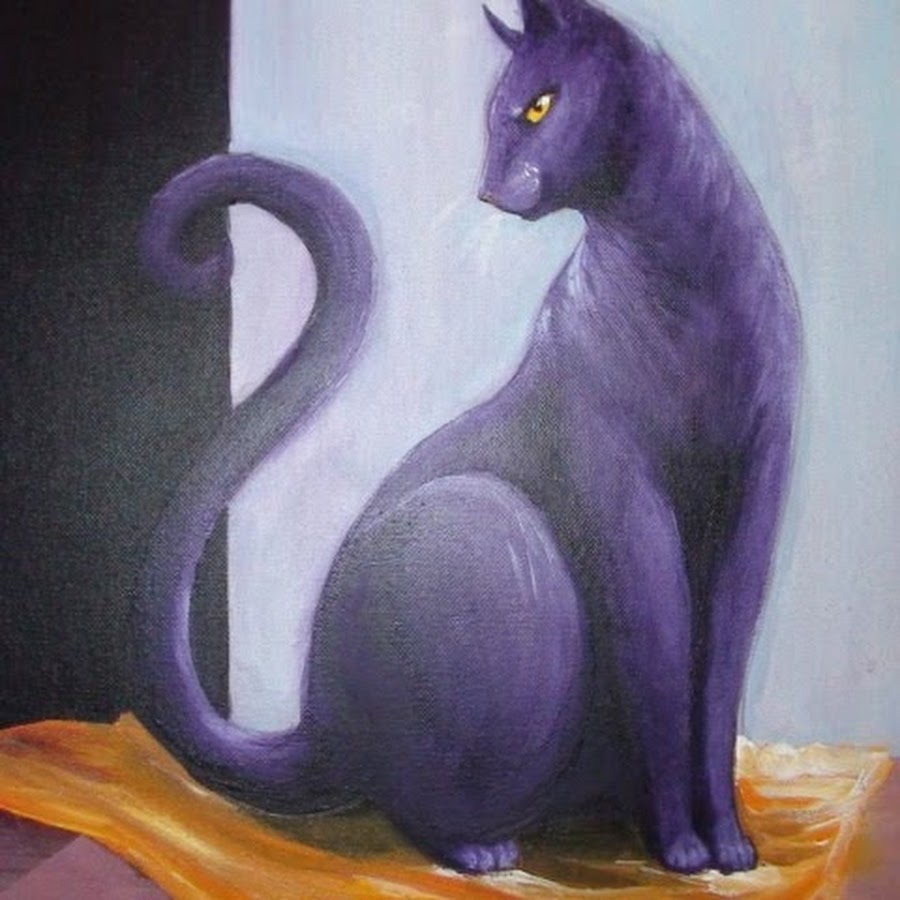 Фиолетовый кот видео. Фиолетовый кот. Фиолетовые коты. Фиолетовая кошка. Фиолетовый кот арт.