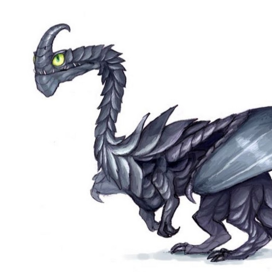 Как нарисовать шипореза дракона