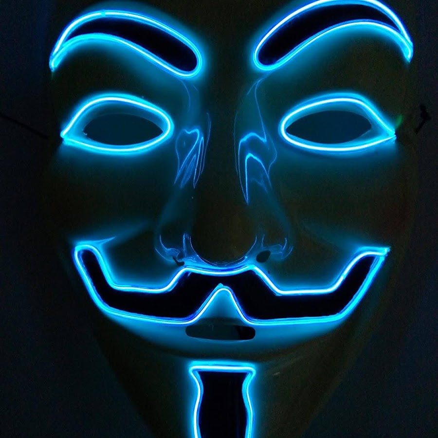 Как сделать маски на телефоне. Анонимус неон Маск. Маска Анонимуса неон. Неоновая маска. Маска - неон.
