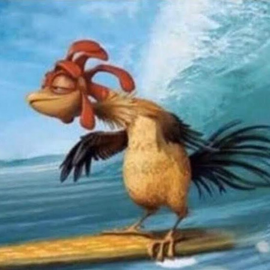 Петух на море