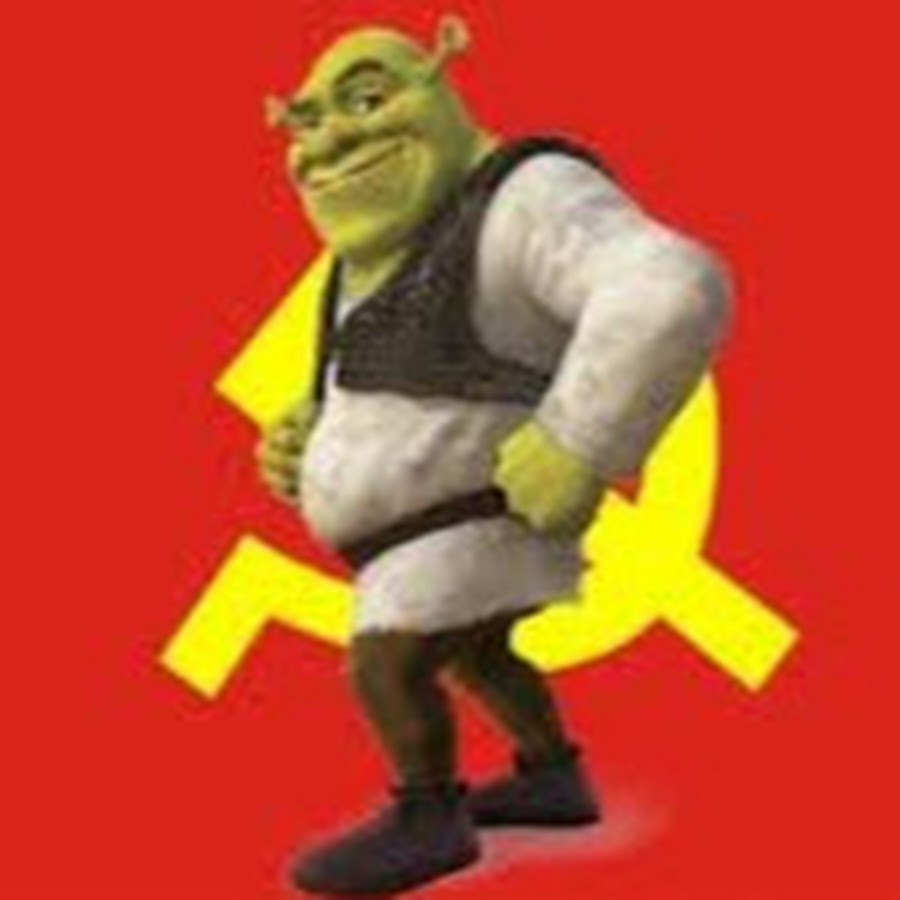 Красный шрек. Шрек. Советский Шрек. Коммунистический Шрек. Шрек на аву