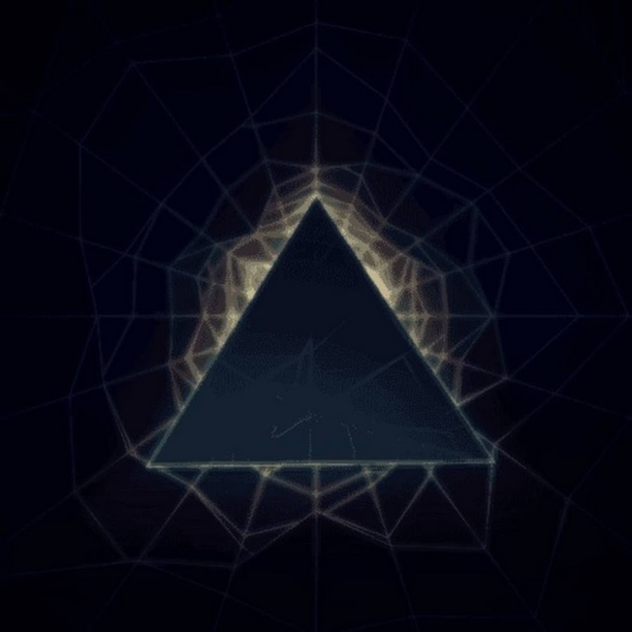 Pyramid spin. Красивый треугольник. Крутящийся треугольник. Треугольник на черном фоне. Магические геометрические фигуры.