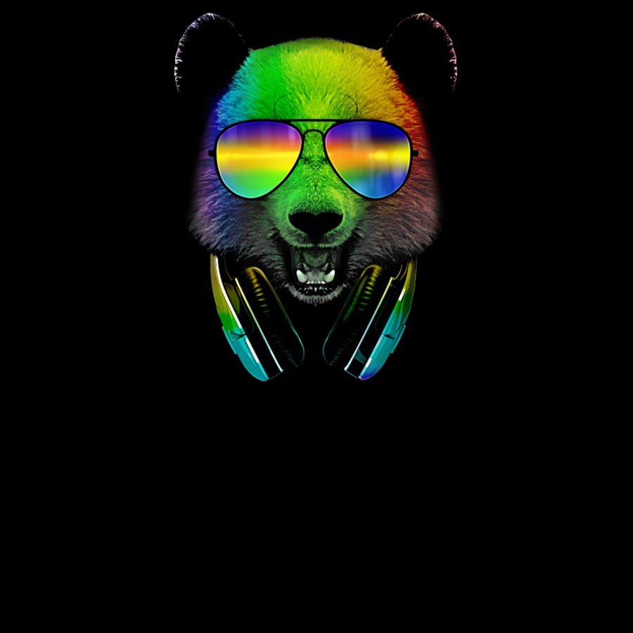 Панда в очках картинка