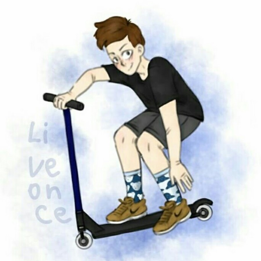 Как нарисовать самокатера