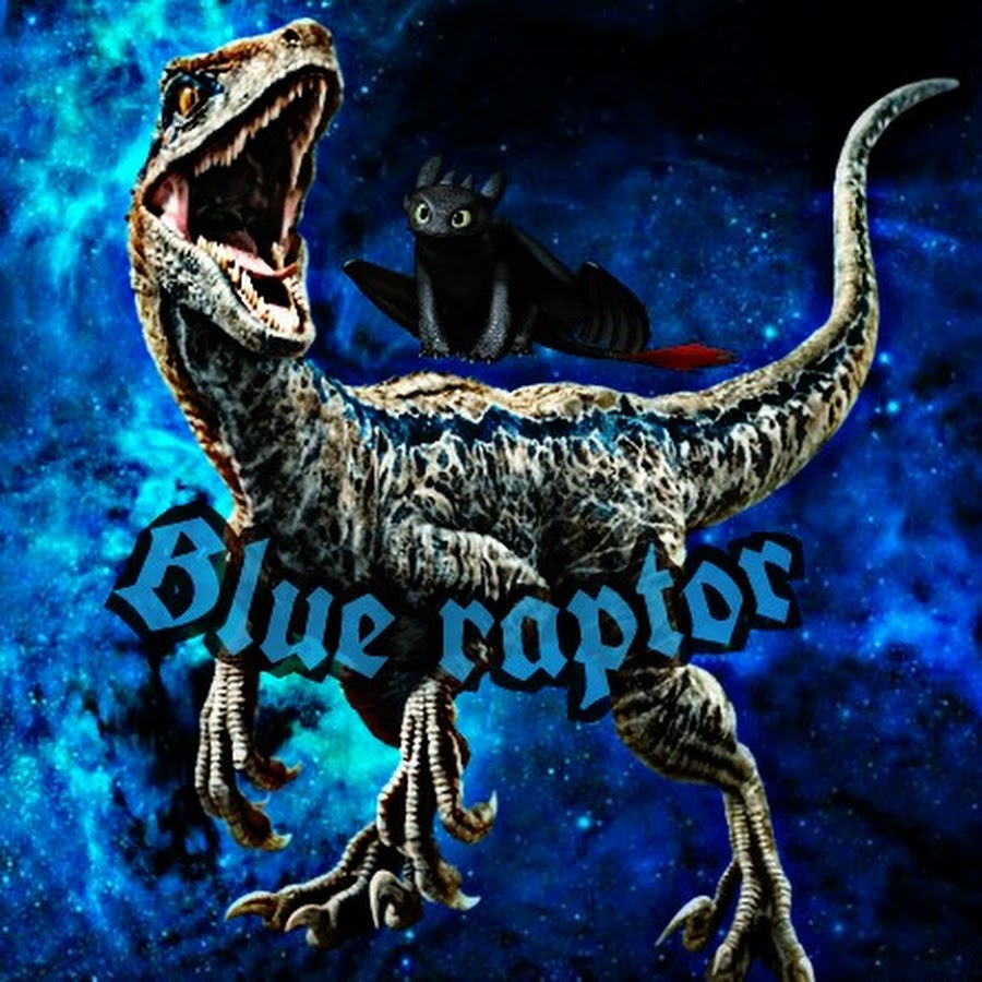 blue raptor soft toy