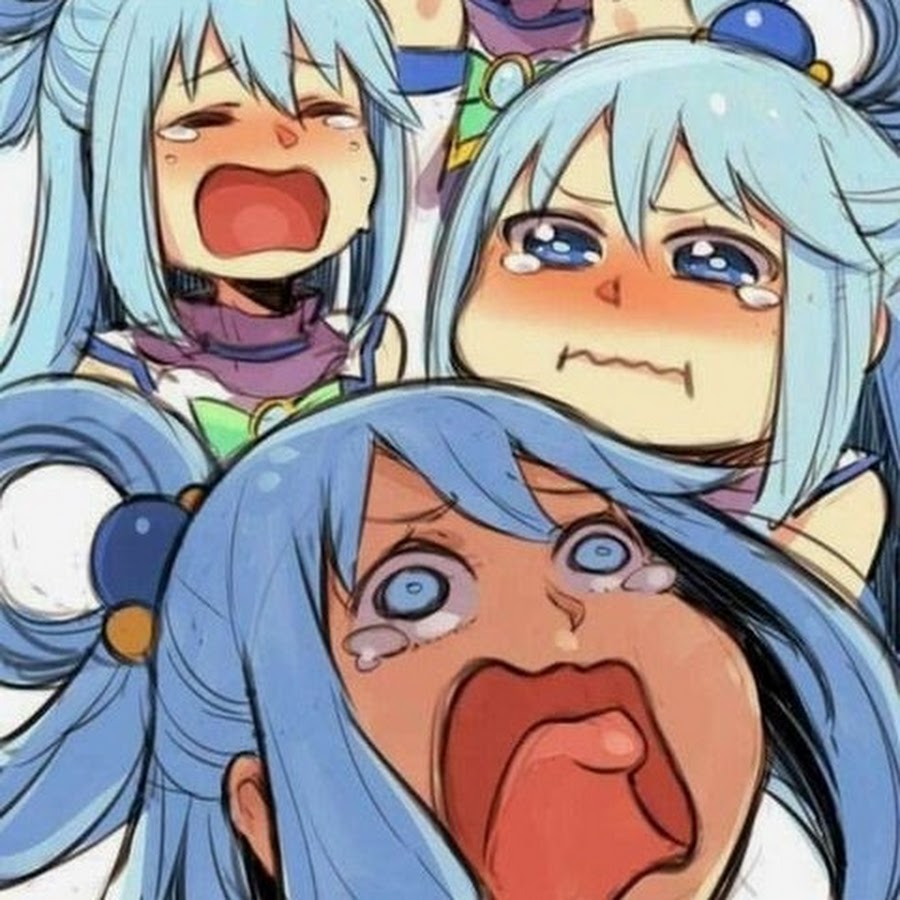 Konosuba Aqua Мем