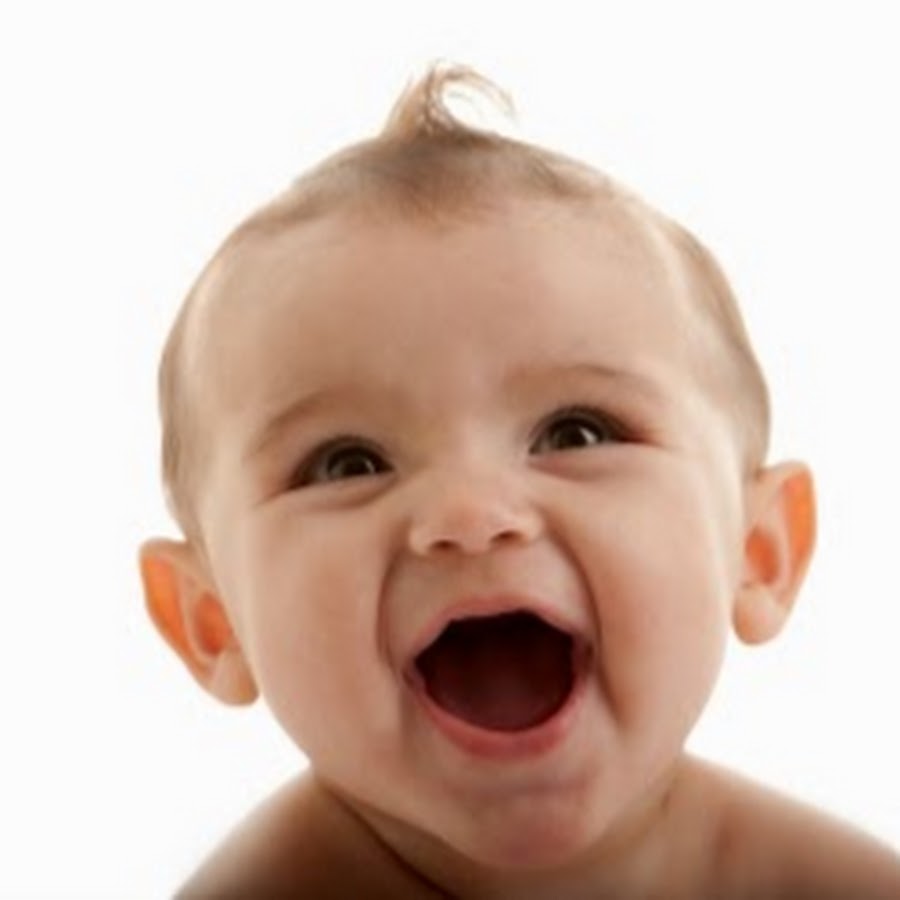 Baby is happy. Малыш смеется. Улыбка ребенка. Младенец улыбается. Лицо малыша.