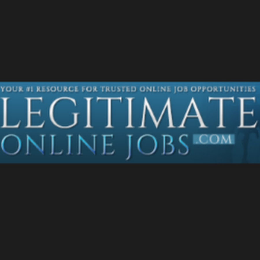 Legit Online Jobs YouTube