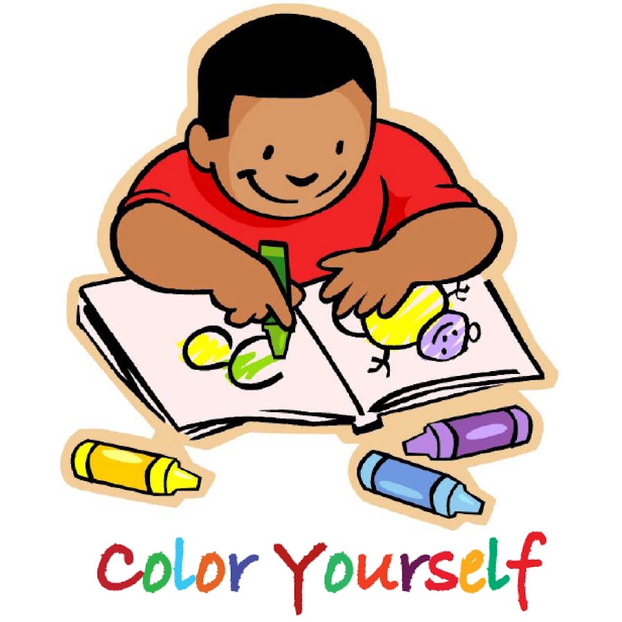 Color Yourself - Kids Coloring Pages - YouTube