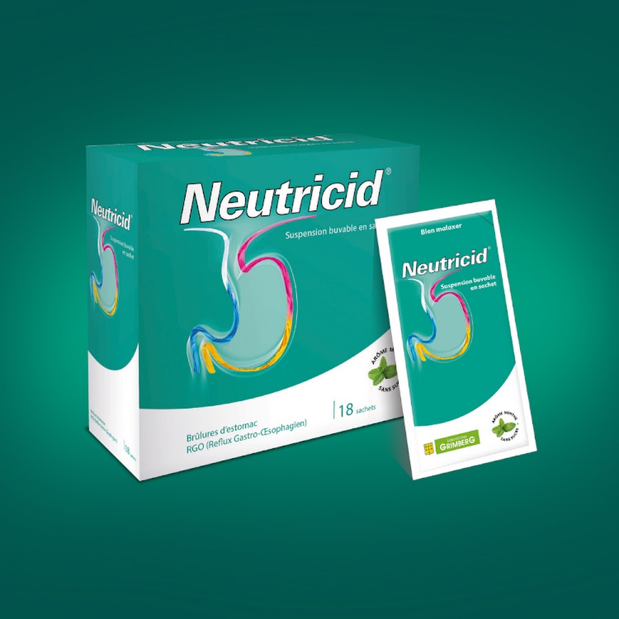NEUTRICID Soulage vos brûlures d'estomac - YouTube