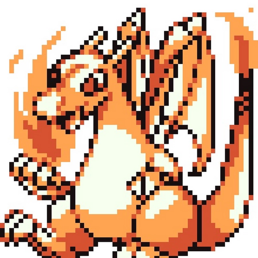 Pokemon Crystal Charizard Sprite