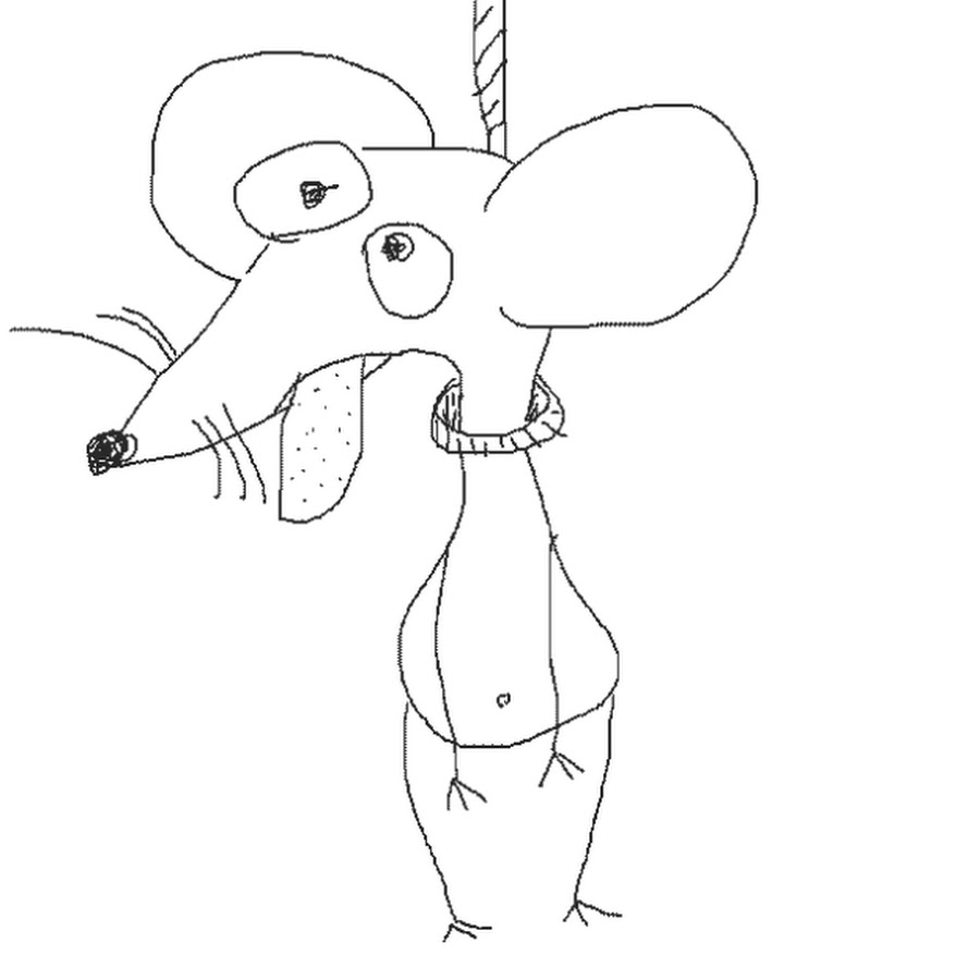 Картинка мышь повесилась в холодильнике прикольная