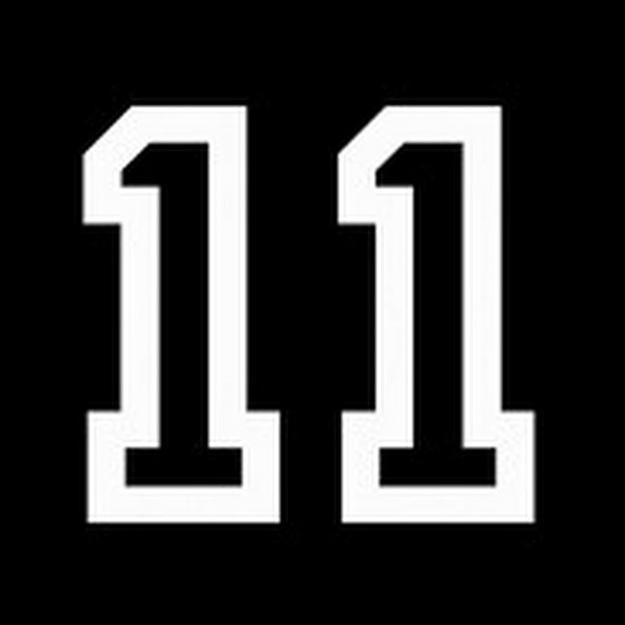 11. Цифра 11. Цифра 11 на черном фоне. Число 11. Красивое число 11.
