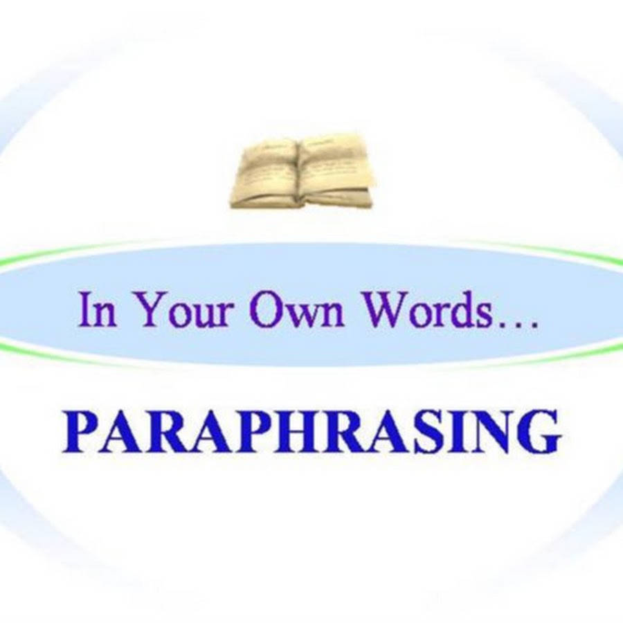 What is paraphrasing?. Paraphrasing. In your own