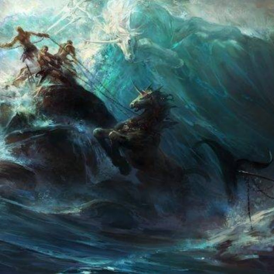 Взрыв посейдона. Посейдон картина Айвазовского. Дехонг Хе. Посейдон шторм.