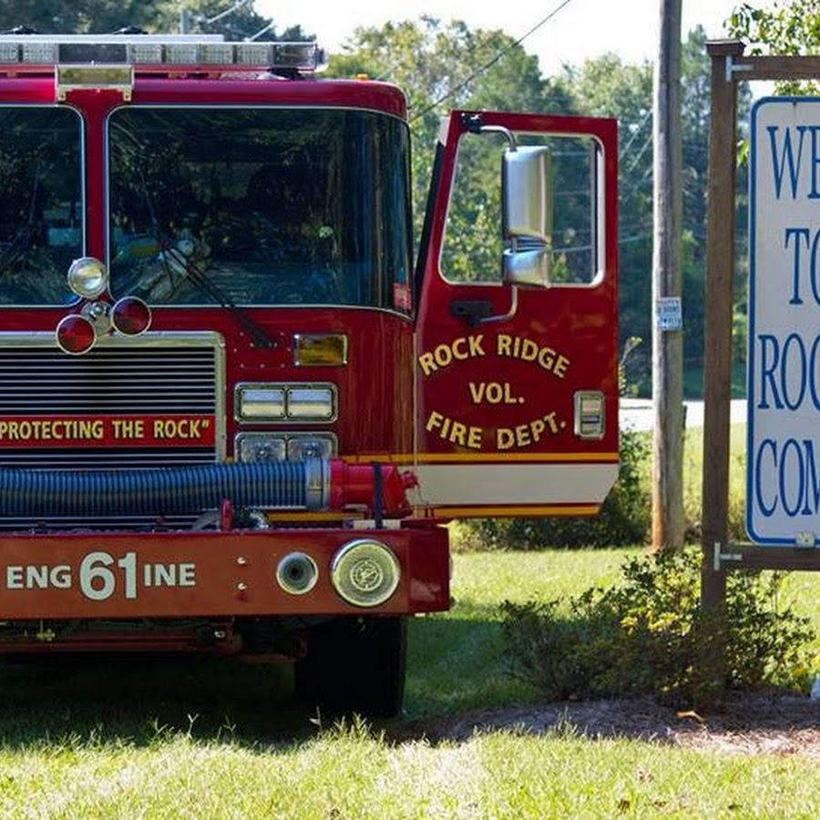 Rock Ridge Volunteer Fire Department YouTube