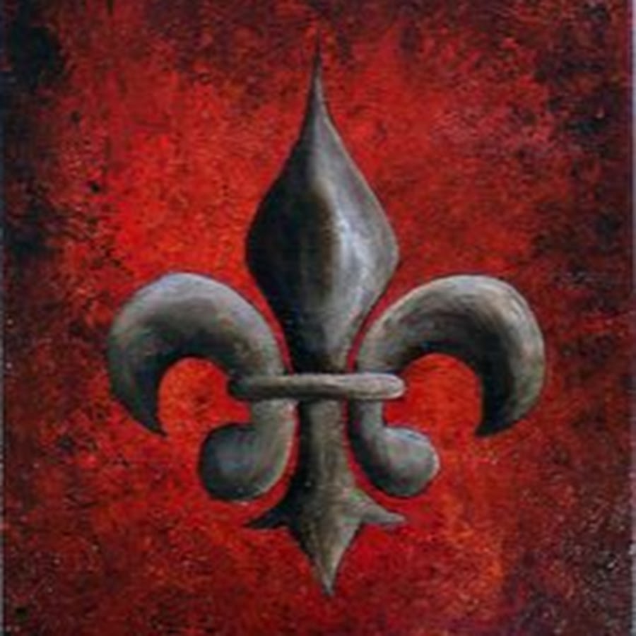 Де лис. Fleur de Lis кроваво красного цвета. Fleur de Lis в фильмах.