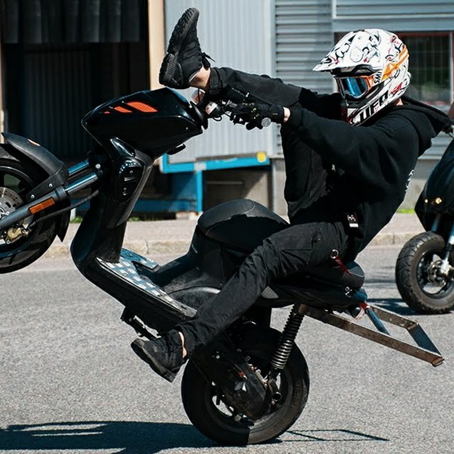 Moped Rider - YouTube