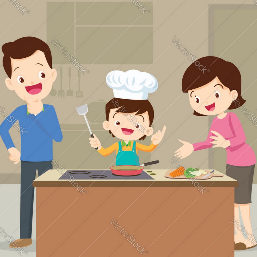 Family in the Kitchen - YouTube