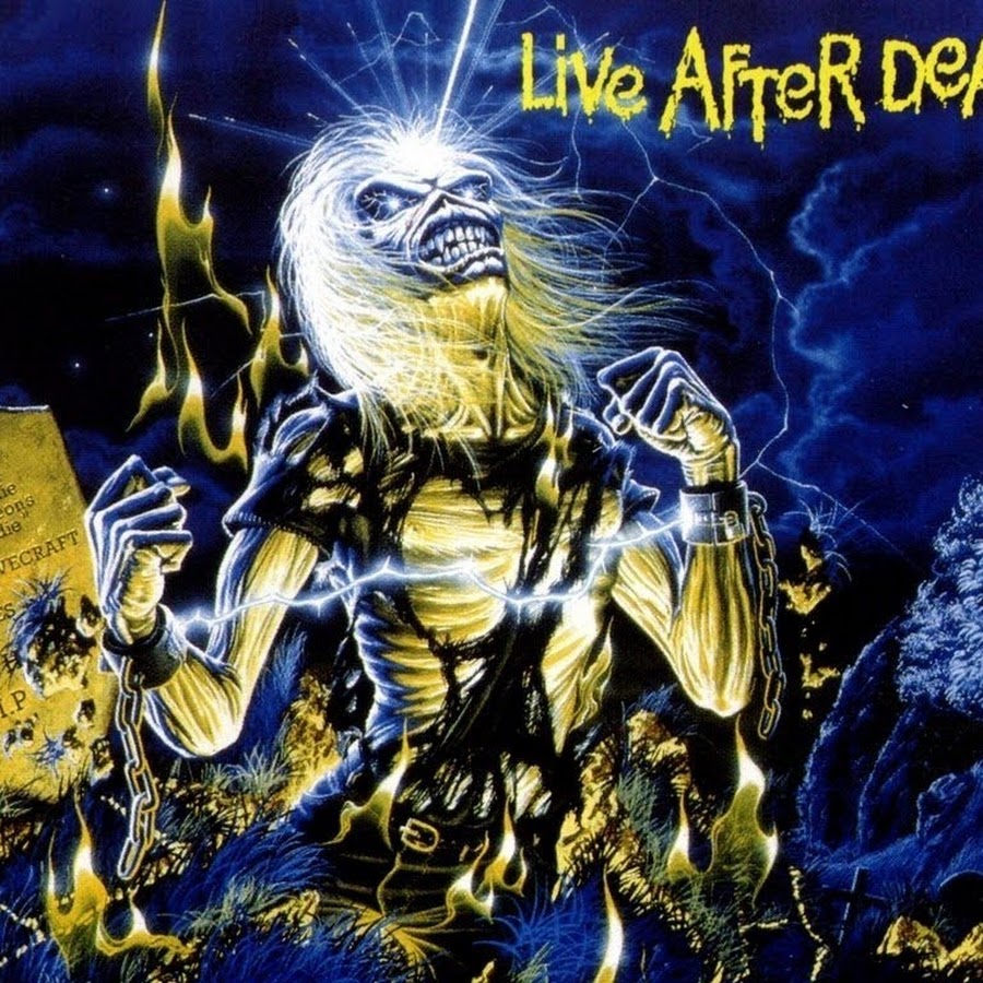 Iron Maiden Live after Death обложки