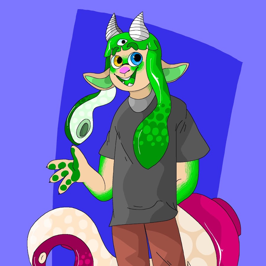 green inkling squid