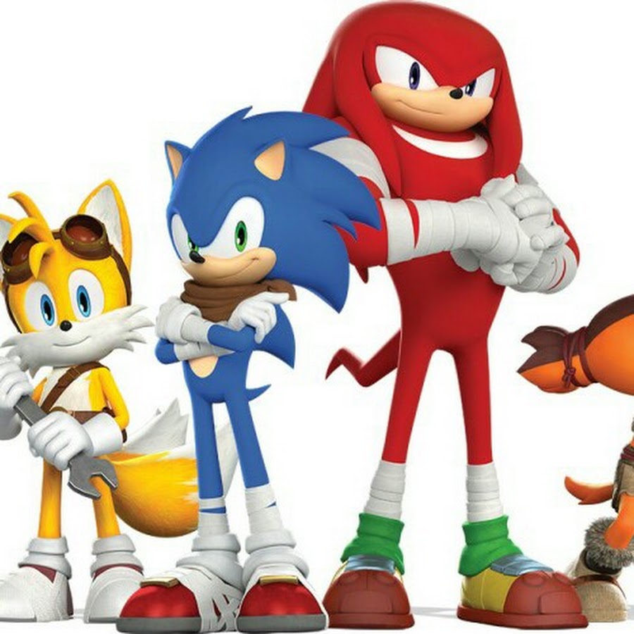 sonic boom plush set