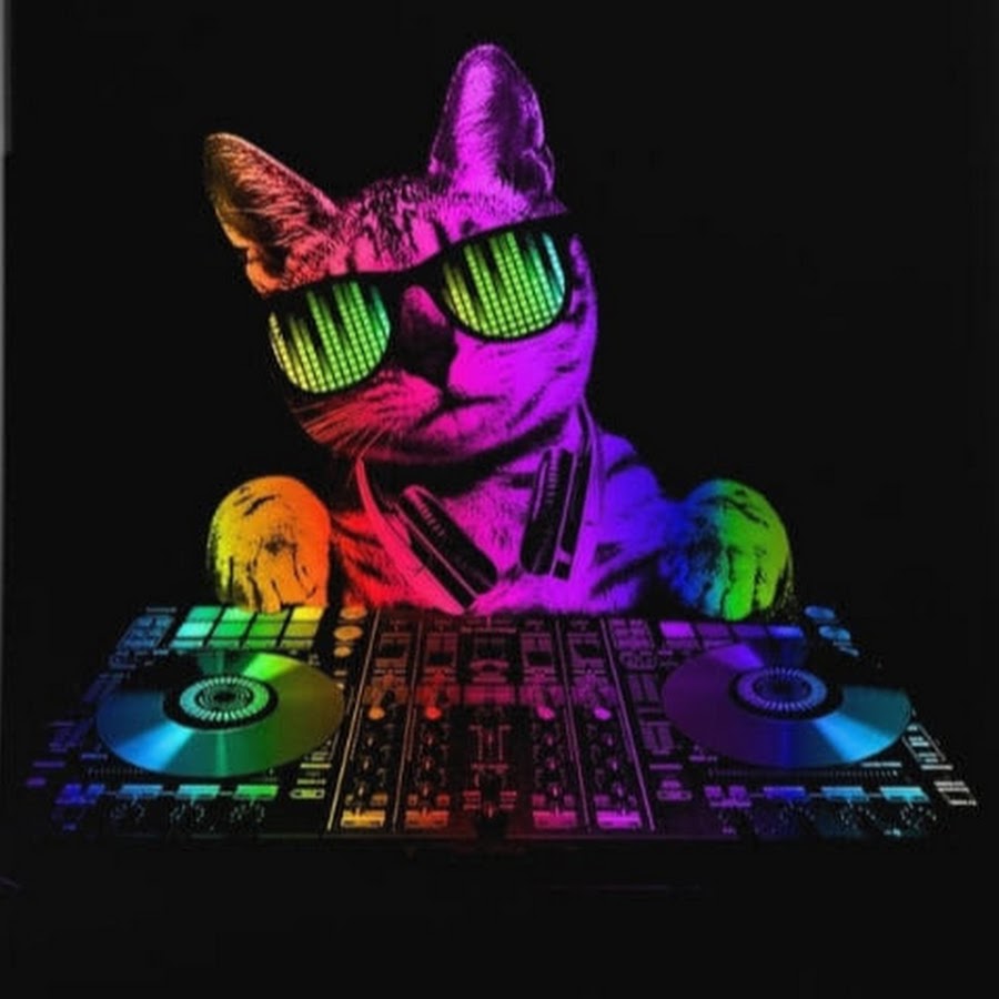 Кот геймер арт