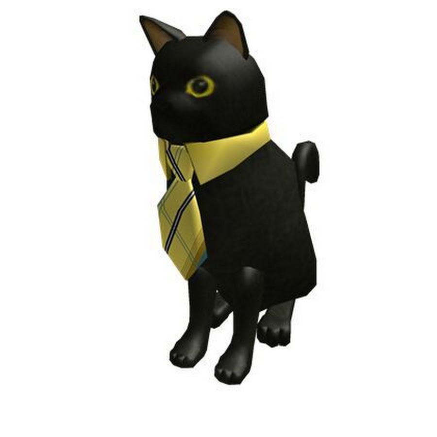 Кошку roblox. Кот РОБЛОКС. Котик из РОБЛОКСА. Кошка в РОБЛОКСЕ. Черный кот в галстуке.