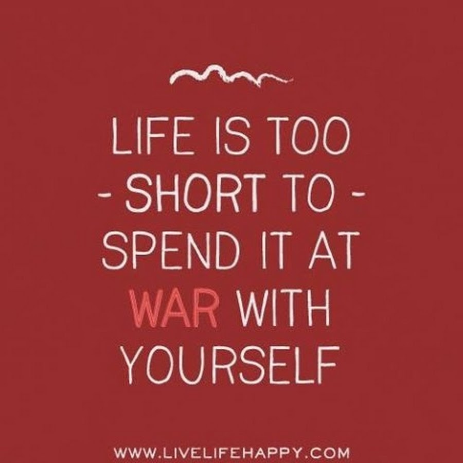 Life is too short to spend. Spend oneself. Spending my life