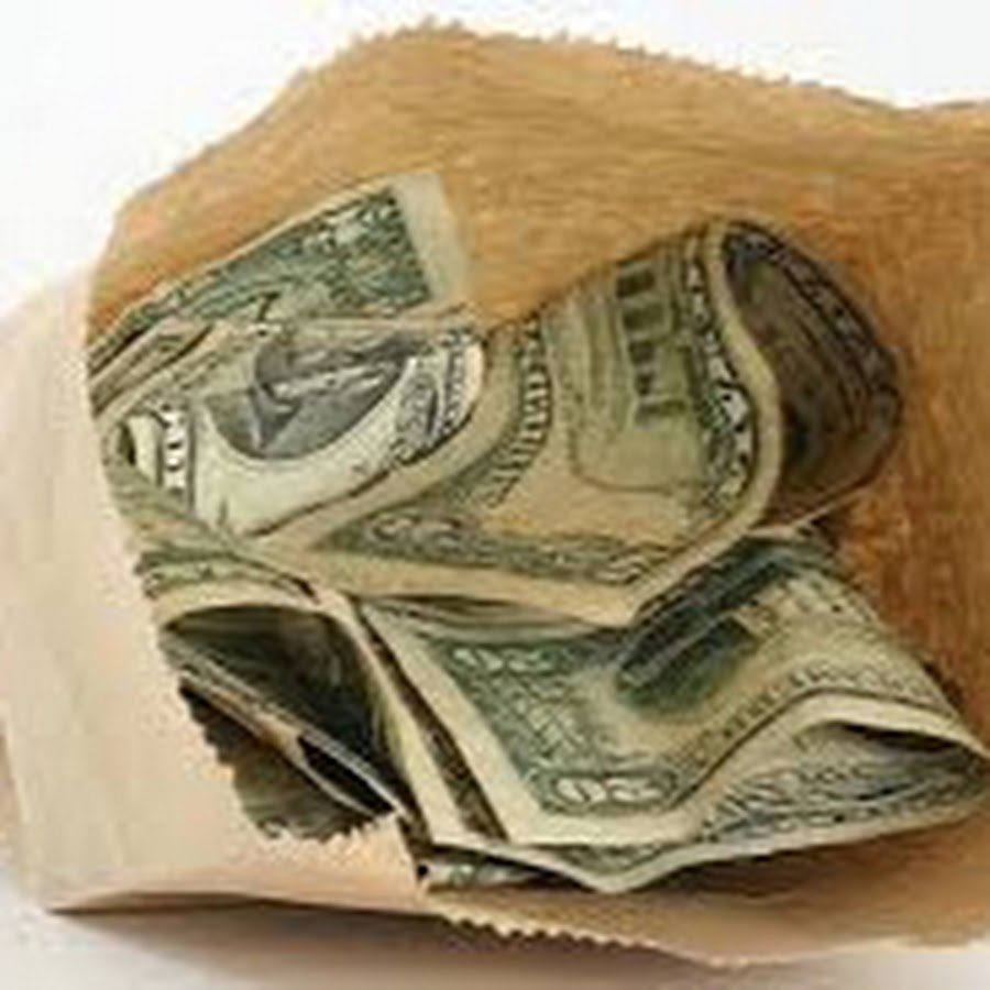 Brown Paper Bag Money Breaks - YouTube