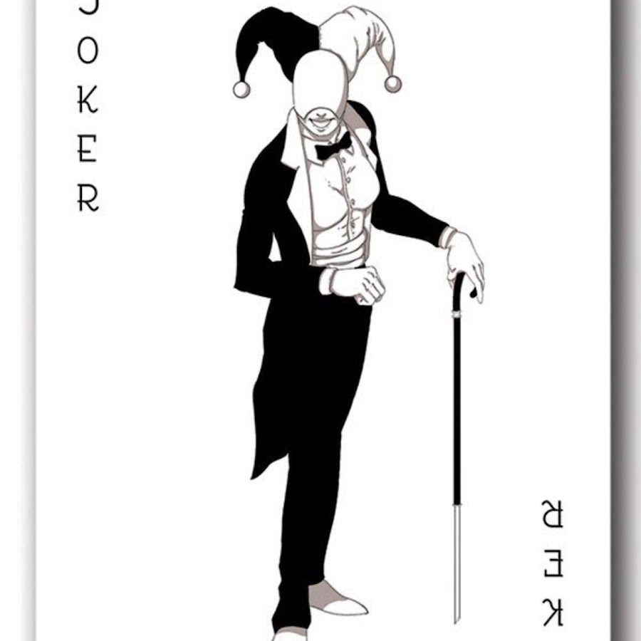 Черный джокер карта