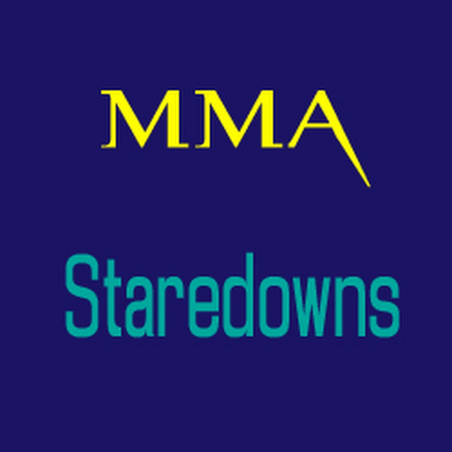 MMA Staredowns - YouTube