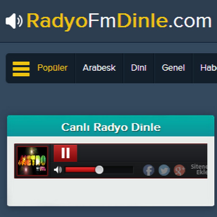 Radyo Dinle YouTube