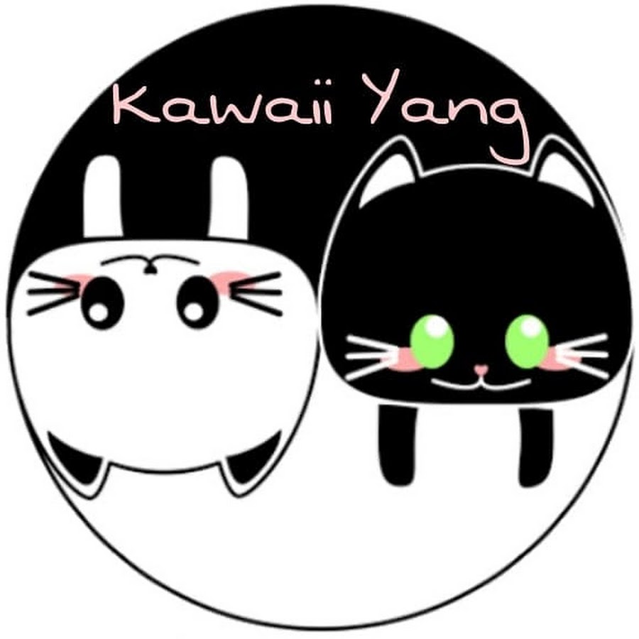 Инь янь коты рисунок