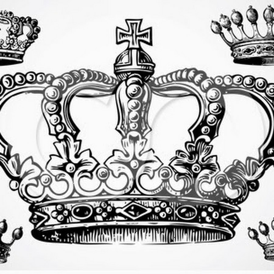 Корона тату мужская эскизы