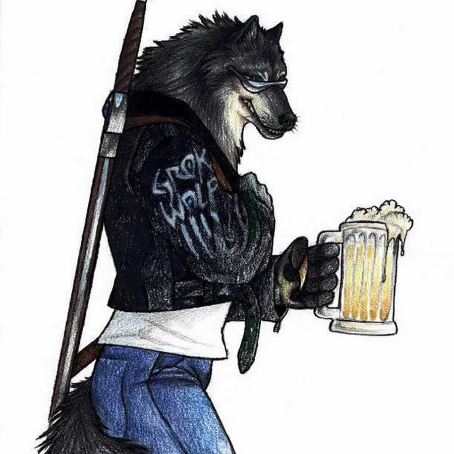 Пиво с изображением волка