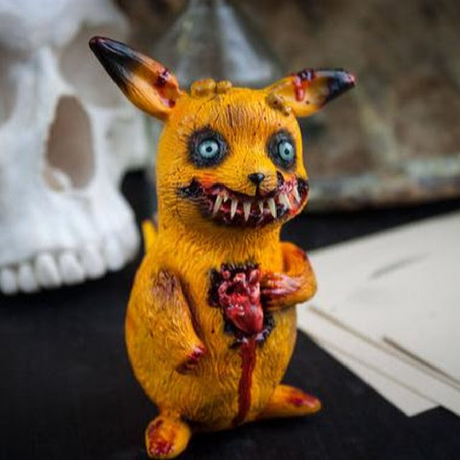 Картинки страшный пикачу