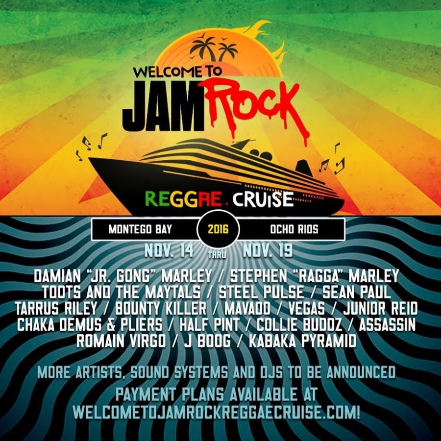to Jamrock Reggae Cruise YouTube