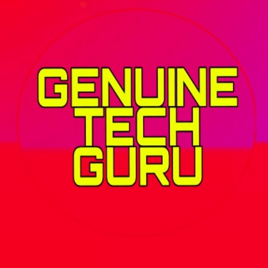 GENUINE TECH GURU YouTube